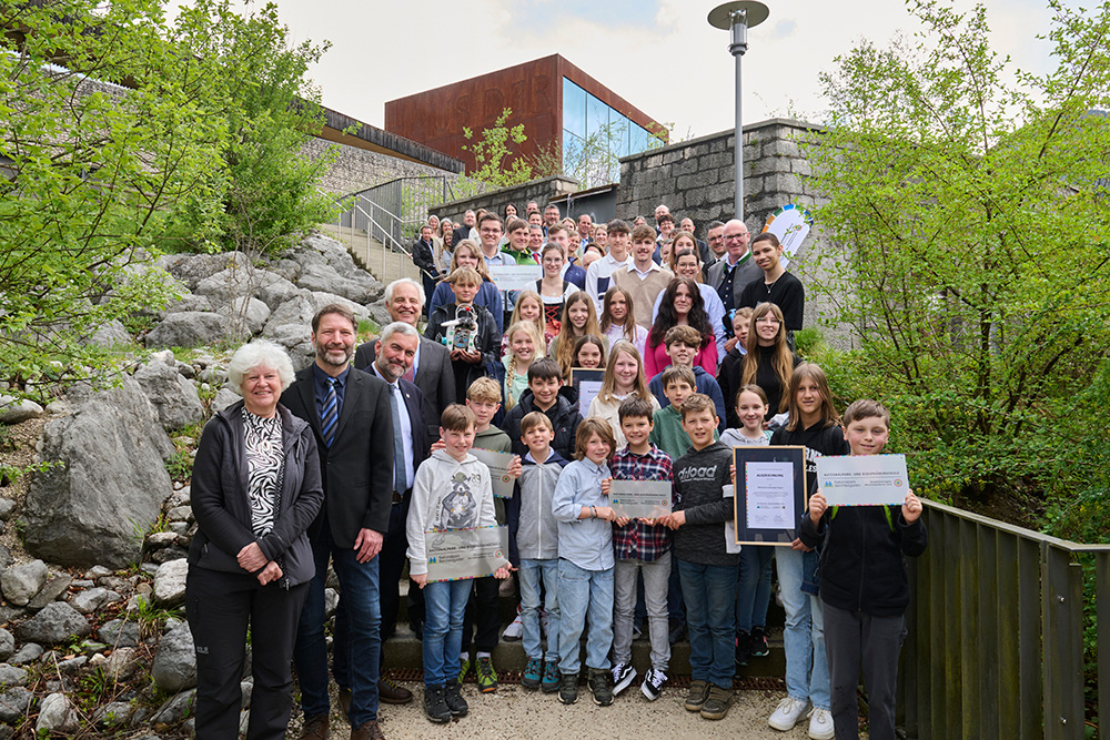 Übergabe Nationalpark- und Biosphärenschulen